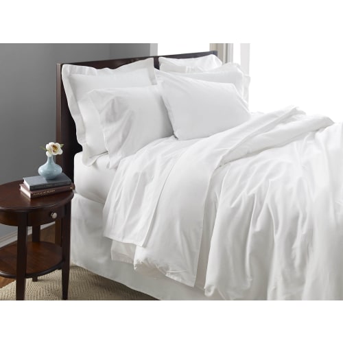 Oasis Pillowcase, T300 100% Cotton, Standard 42x36, White